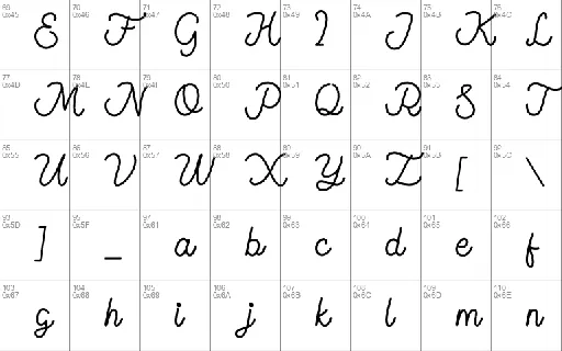 The Wood Vintage Monoline Script font
