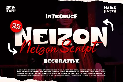 Neizon font