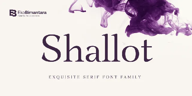 Shallot Trial font