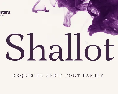 Shallot Trial font