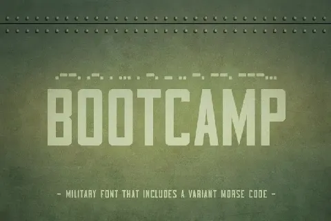 Bootcamp Typeface font