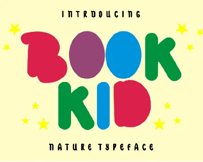 Book Kid font