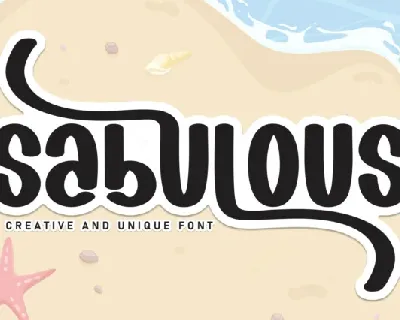 Sabulous Brush font