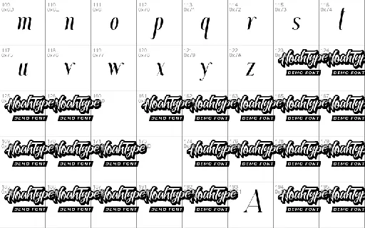 Bricklay Demo font