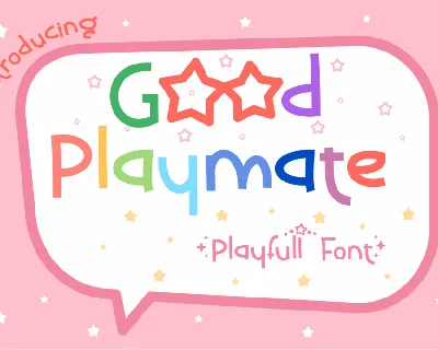 Good Playmate font