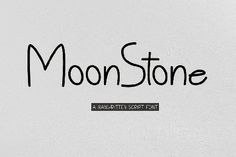 MoonStone font