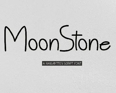 MoonStone font