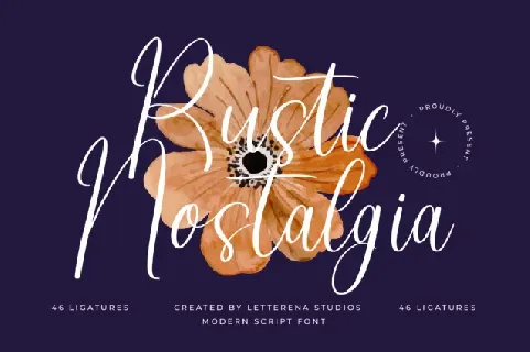 Rustic Nostalgia font