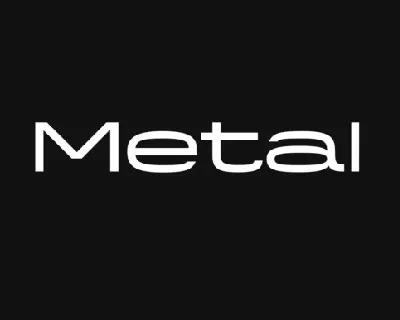 Metal Family font