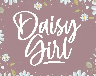 Daisy Girl font