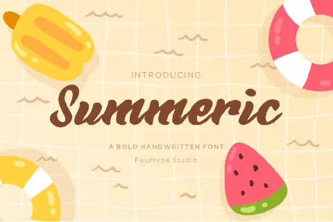 Summeric font