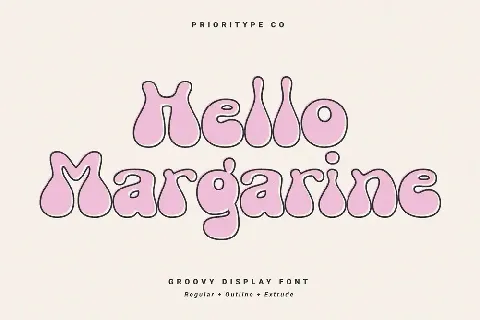 Hello Margarine font