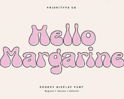 Hello Margarine font