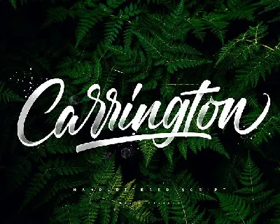Carrington Script font