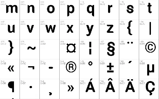 Millunium Typeface font