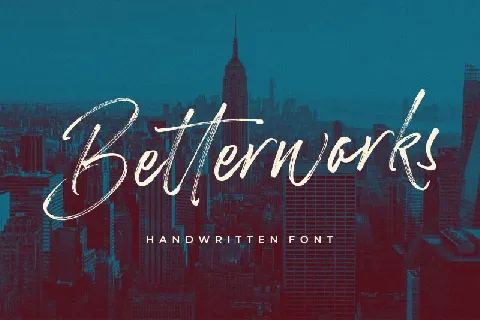 Betterworks Script font