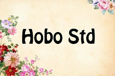 Hobo Std font