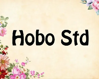 Hobo Std font