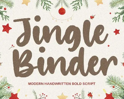 Jingle Binder font