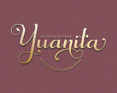 Yuanita font