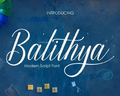 Balithya font