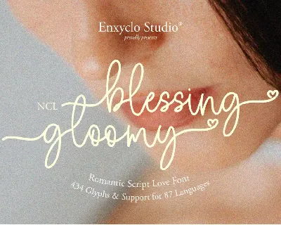 NCL Blessing Gloomy font