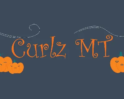 Curlz MT font