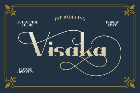 Visaka font