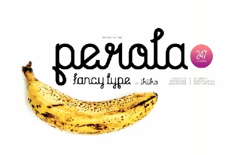 Perola font