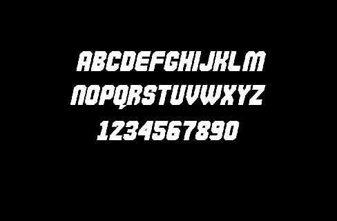 Commando font