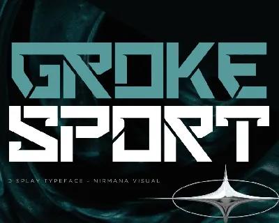 Groke Sport font