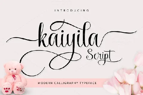 Kaiyila Script Free font