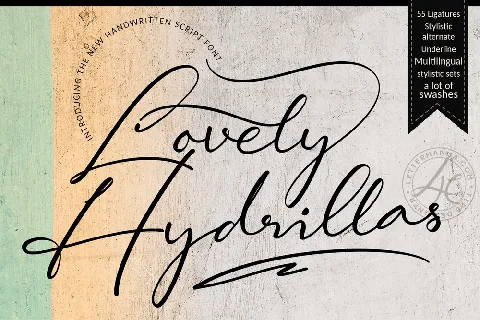 Lovely Hydrillas Free font