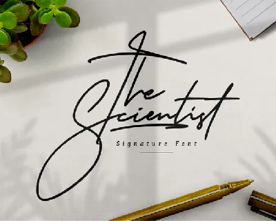 The Scientist font