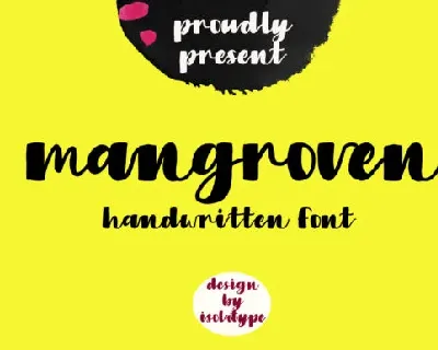 Mangroven font