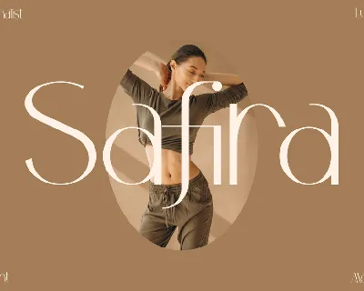 Safira Elegant Serif font