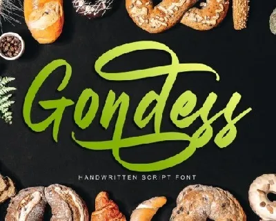 Gondess Script font