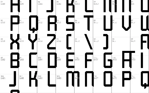 Atlics font