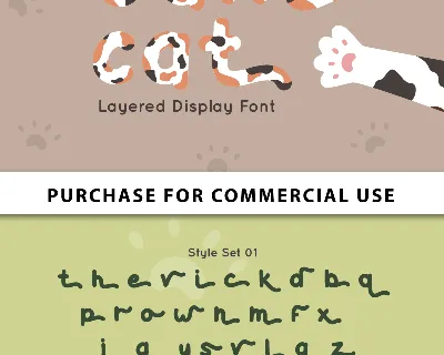 Calli Cat font