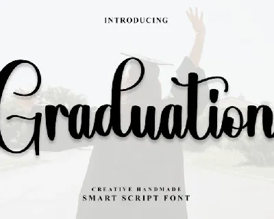 Graduation Typeface font