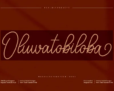 Oluwatobiloba font