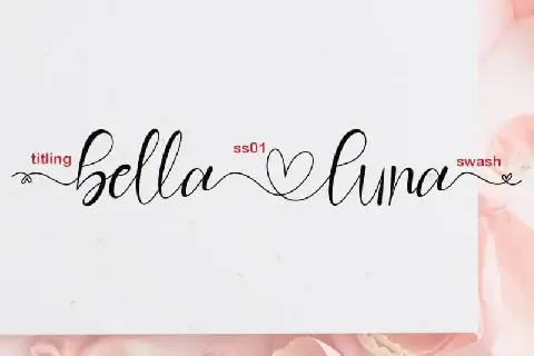 Hello Valentine Calligraphy font