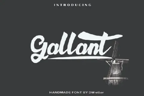 Gallant Script font