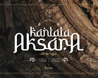 Kantata Aksara font