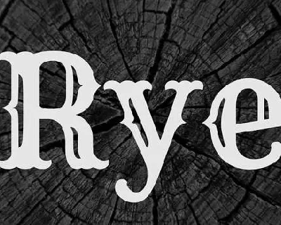 Rye font