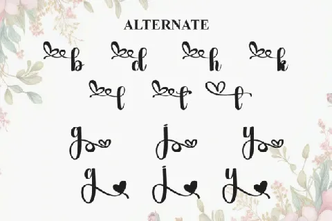 Angela Beautyful Script font