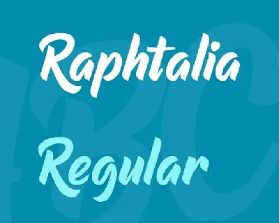 Raphtalia Script Free font