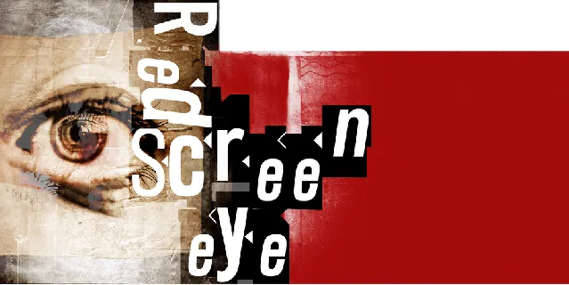 Red Screen Eye font