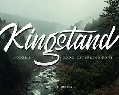 Kingstand font