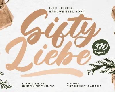 Gifty Liebe font